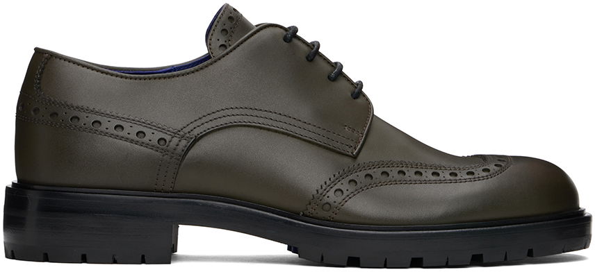 Oblečenie Burberry Burberry Perforated Brogue Derbys Zelené | 8095262, 0