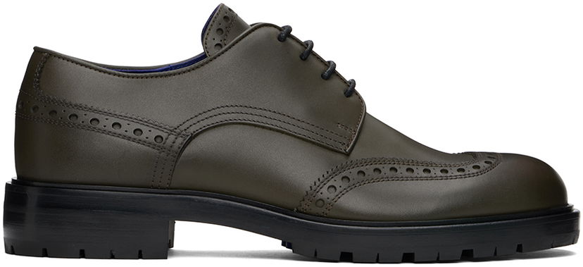 Oblečenie Burberry Burberry Perforated Brogue Derbys Zelené | 8095262