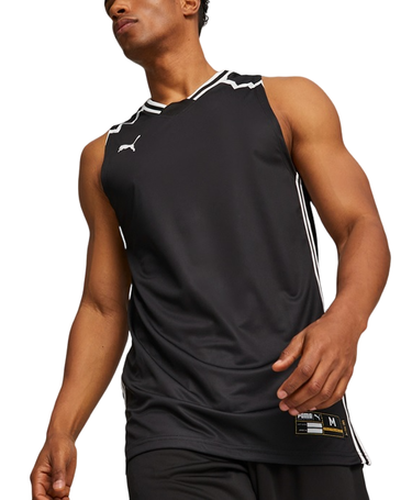 Dres Puma Hoops Team Game Jersey Čierna | 676628-01, 0
