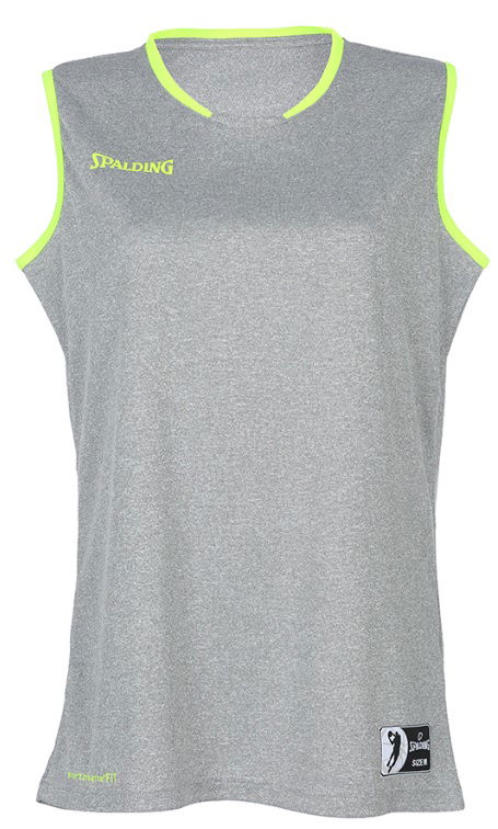 Tielko Spalding Spalding Move Tank Top Šedá | 3002145-09