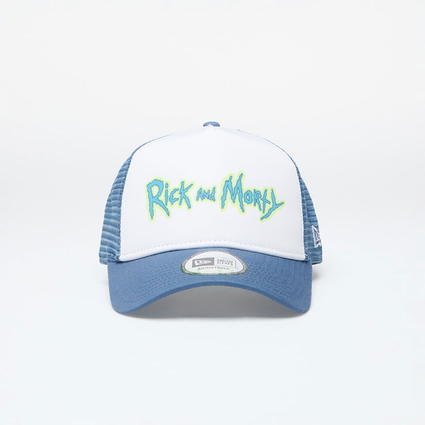 Šiltovka New Era Rick And Morty 9Forty Trucker Snapback Faded Blue/ White Modrá | 60503551