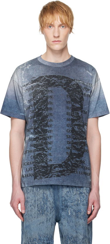 Tričko Diesel Diesel T-Norm-R2 Graphic T-Shirt Modrá | A19650-0PJBH-900A, 0