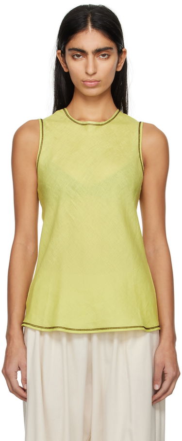Tielko Baserange Baserange Dydine Sleeveless Top Žltá | TODY-SL-SP24, 0