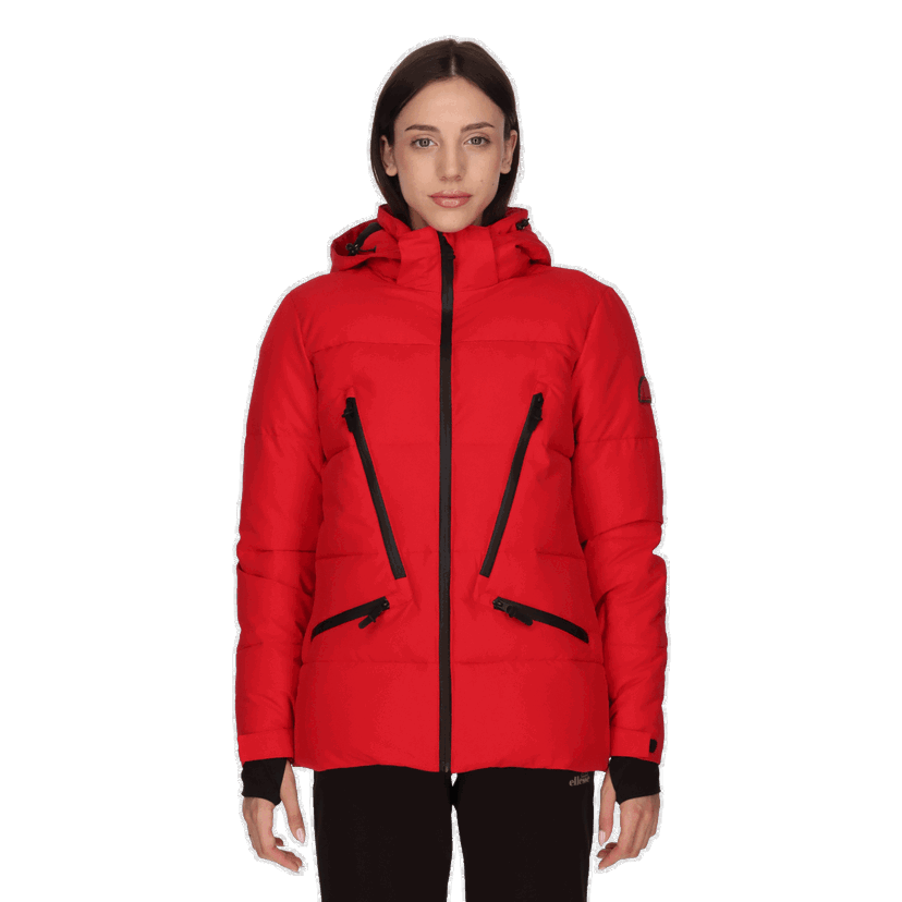 Prešívaná bunda Ellesse ZIZZY Puffer Jacket with Hood Červená | ELA223F522-51