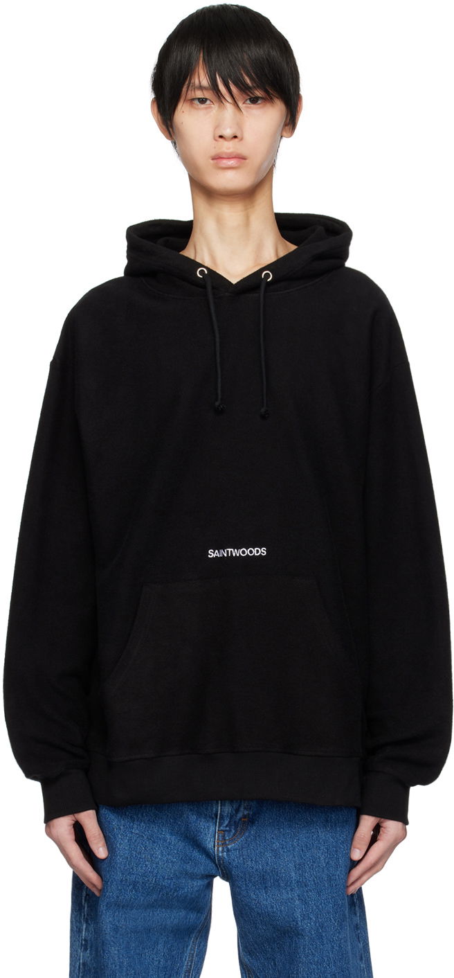 Mikina Saintwoods Saintwoods SW Hoodie Čierna | SWFW2335, 0
