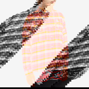 Košeľa BBC IceCream ICECREAM Flannel Overshirt Červená | IC24319-RD, 2