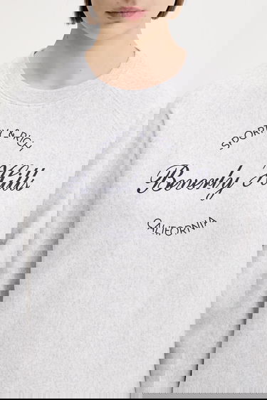 Mikina Sporty & Rich Sporty & Rich Beverly Script Sweatshirt Šedá | ST082626257GY03, 7