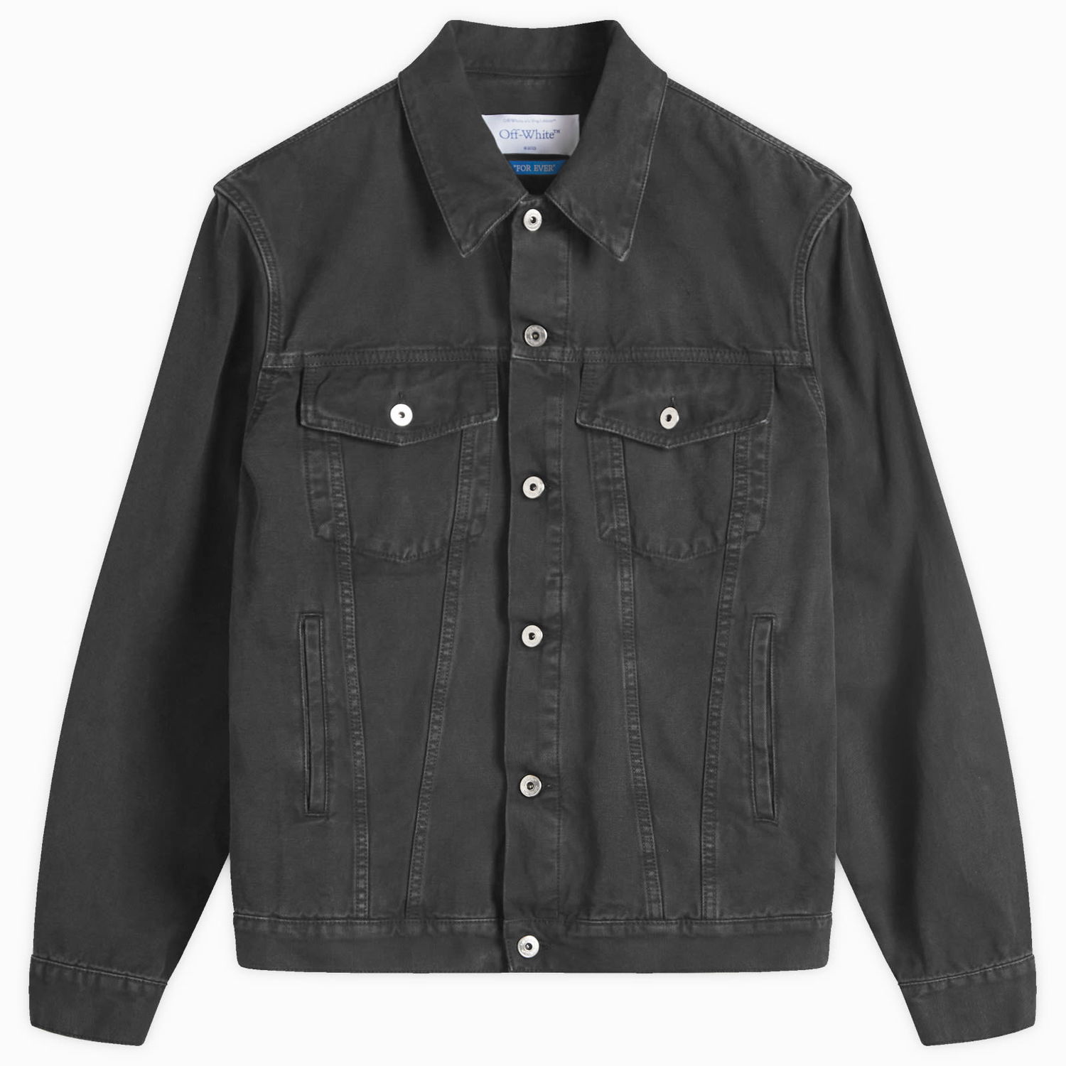 Bunda Off-White Black Canvas Jacket Čierna | OMEV002C99FAB0011001, 1