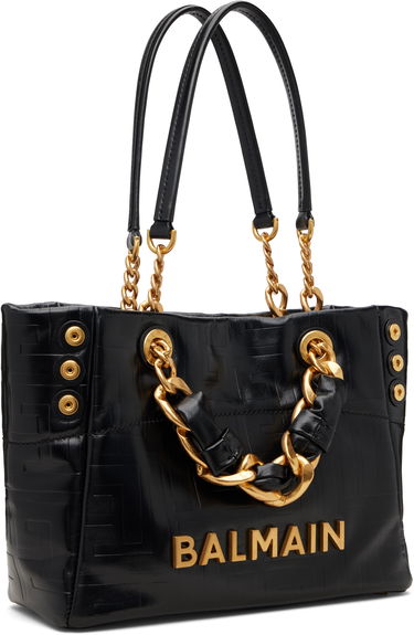 Tote bag Balmain Small 1945 Soft Tote Čierna | GN1FD871LETF, 1