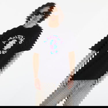 Tričko BAPE A BATHING APE Liquid Camo College Tee Black/ Pink Čierna | 001TEK301028M BKG, 0