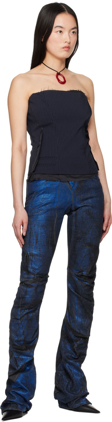 Džínsy Ottolinger Ottolinger Drape Denim Jeans Modrá | 117-17017E-21, 3