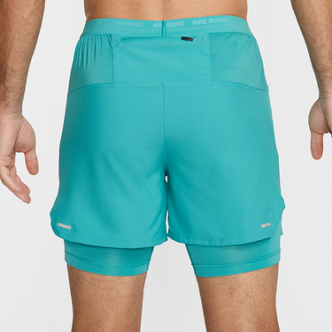 Šortky Nike 5" Stride Dri-FIT Hybrid Running Shorts Tyrkysová | DM4757-345, 2