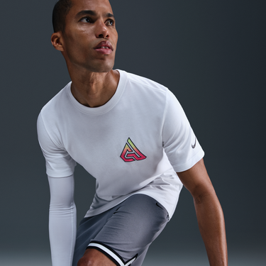 Tričko Nike Giannis Basketball T-Shirt Biela | HJ3446-100, 4
