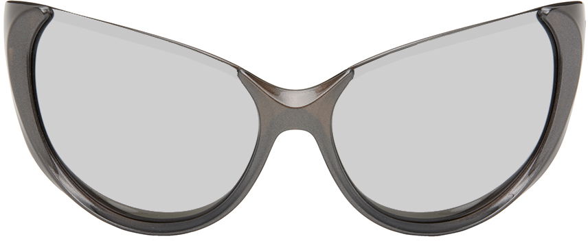 Cat-Eye Sunglasses "Silver"
