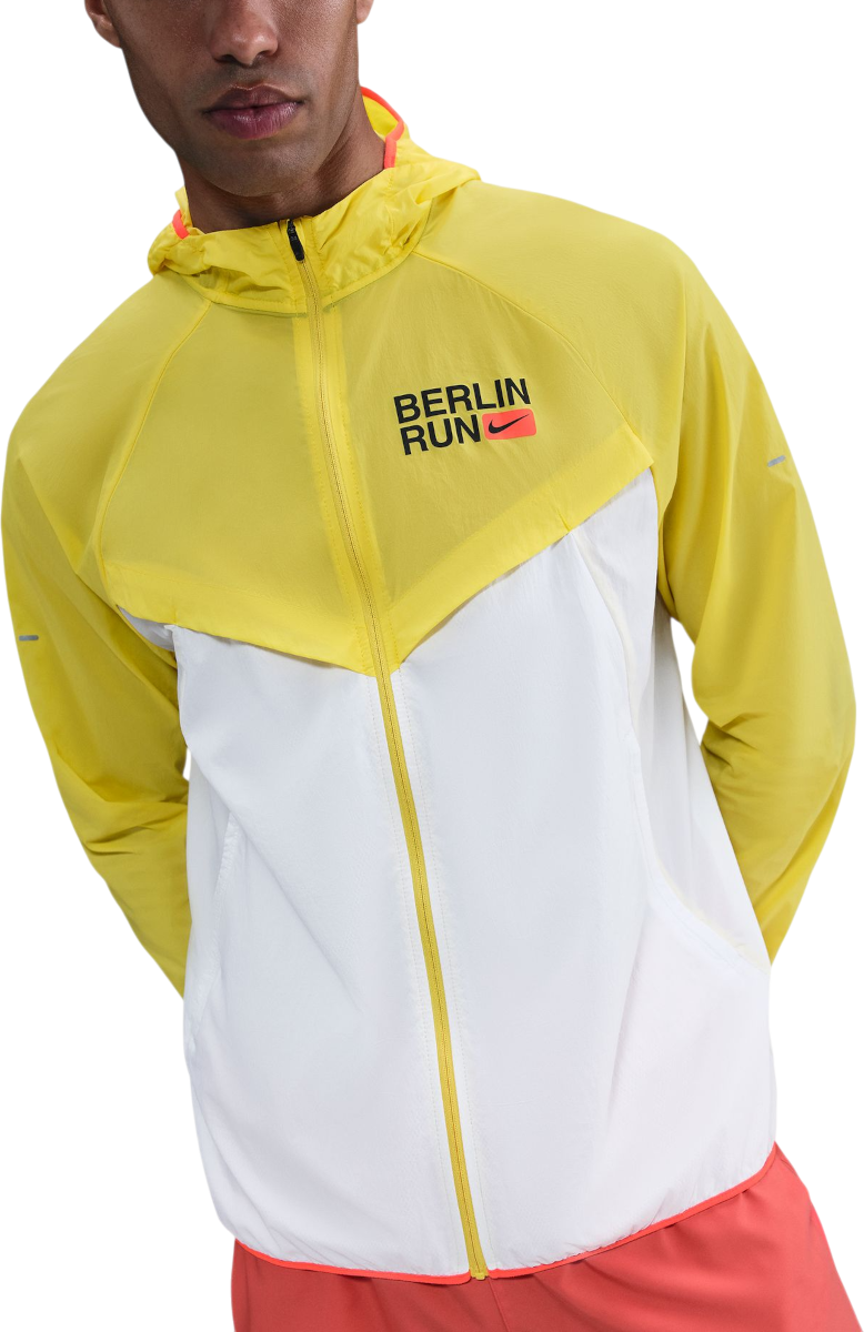 Bunda Nike Nike Stride Berlin Marathon Hooded Jacket Žltá | ih4068-100