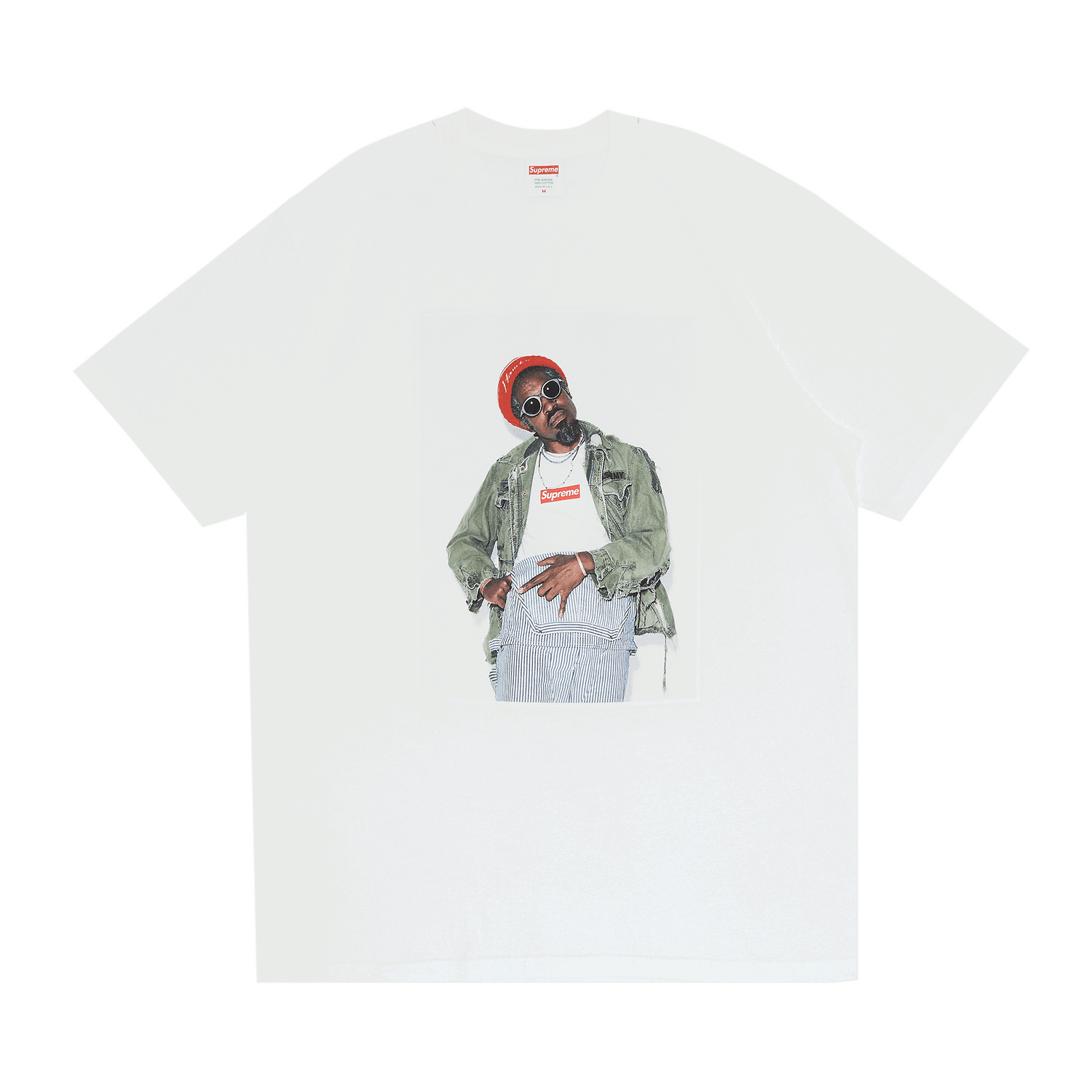 Tričko Supreme André 3000 Tee Biela | FW22T51 WHITE, 0