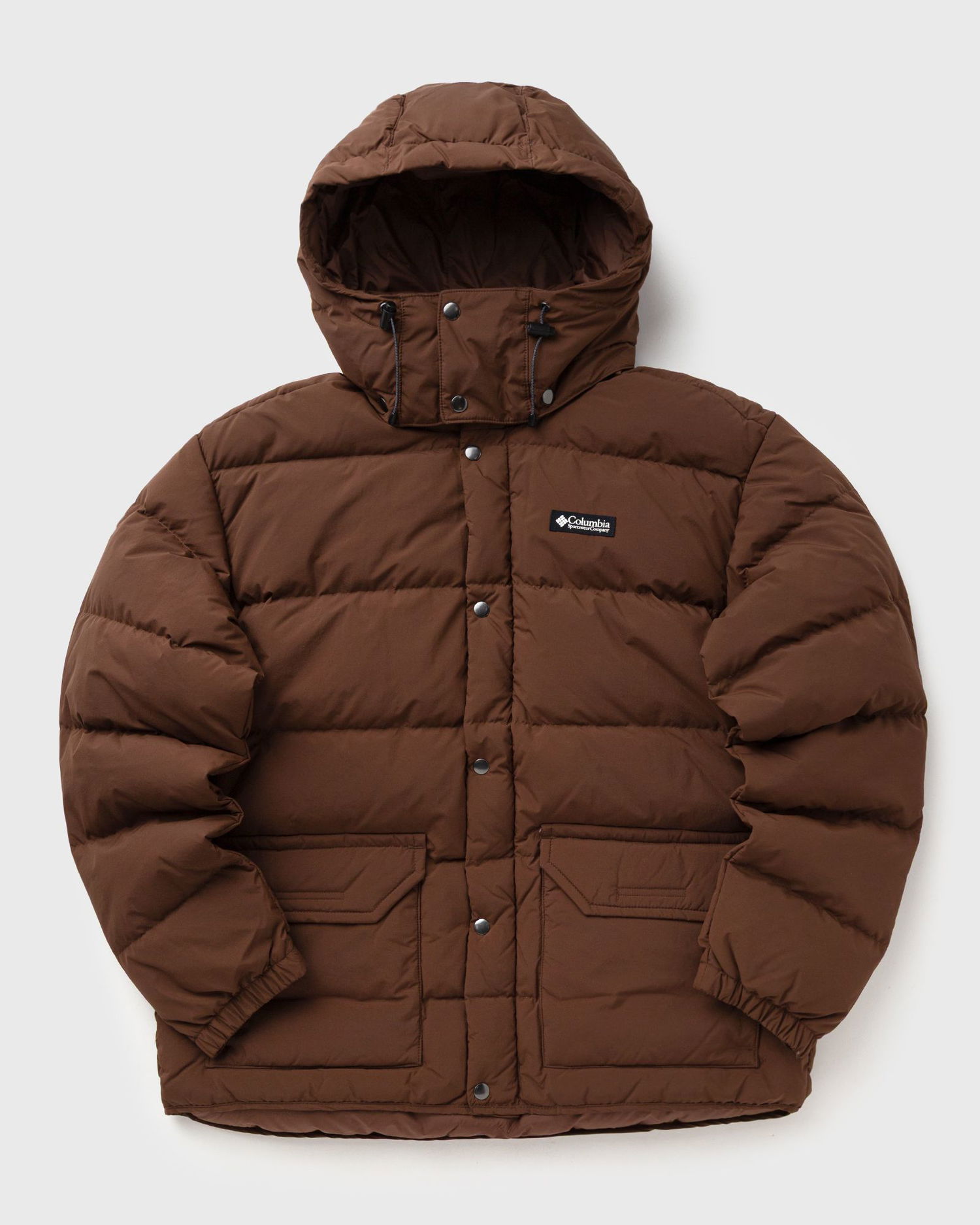 Prešívaná bunda Columbia Wallowa Down Hooded Jacket Hnedá | 2136671256, 1