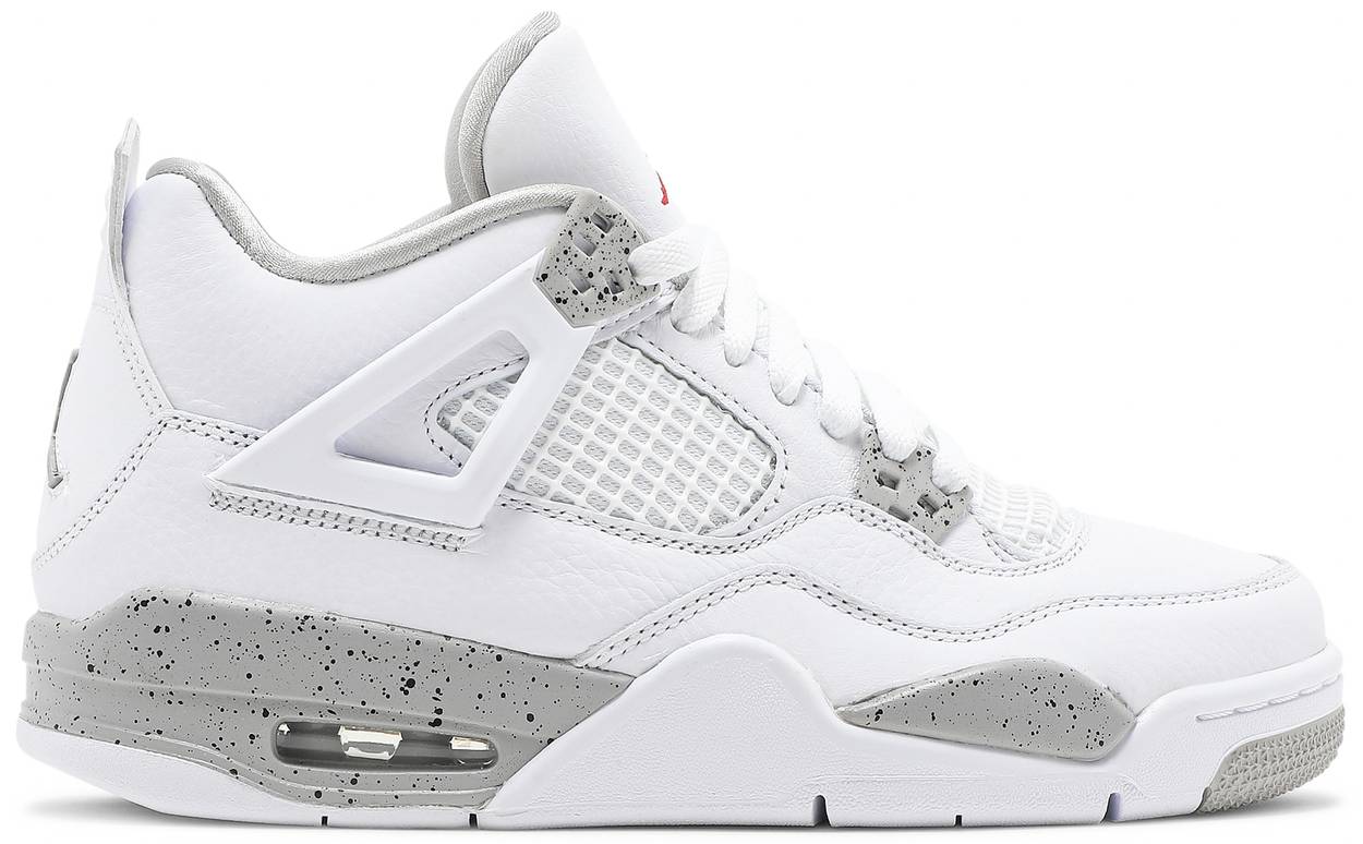 Air Jordan 4 Retro "White Oreo" 2021 GS