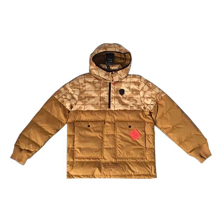 Parka Nike LeBron Hybrid Half Pull Chain Warm Down Jacket Hnedá | AT3905-790