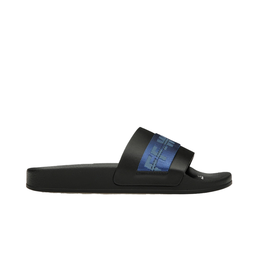 Tenisky a topánky Off-White Industrial Sliders Black Blue Čierna | OMIC001S21MAT0031045