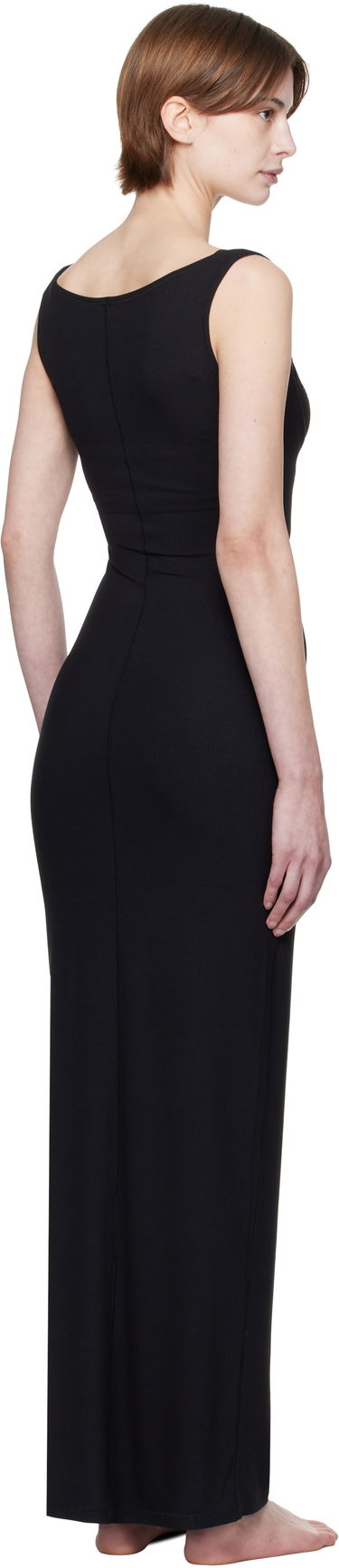 Šaty SKIMS SKIMS Soft Lounge Lace Tank Maxi Dress Čierna | DR-MAX-4893, 2