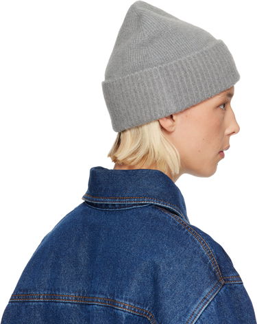 Kulicha AMI Alpaca Striped Ami De Coeur Beanie Šedá | H25UBO005.KN0135, 2