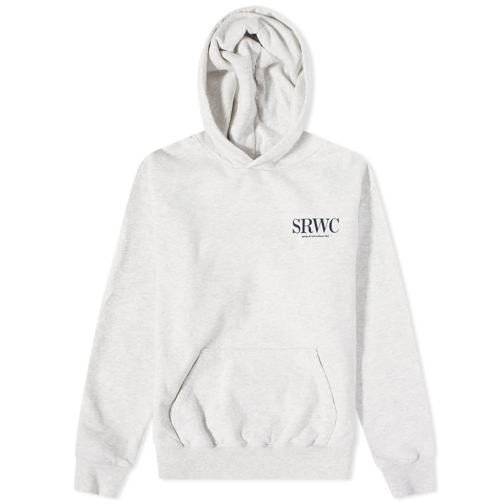 Mikina Sporty & Rich Upper East Side Hoody Šedá | SR-UPESTSDHDY-HGWH, 0