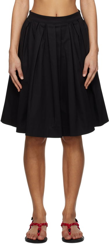 Sukňa MSGM MSGM Pleated Miniskirt Čierna | 3841MDD12 257126, 0