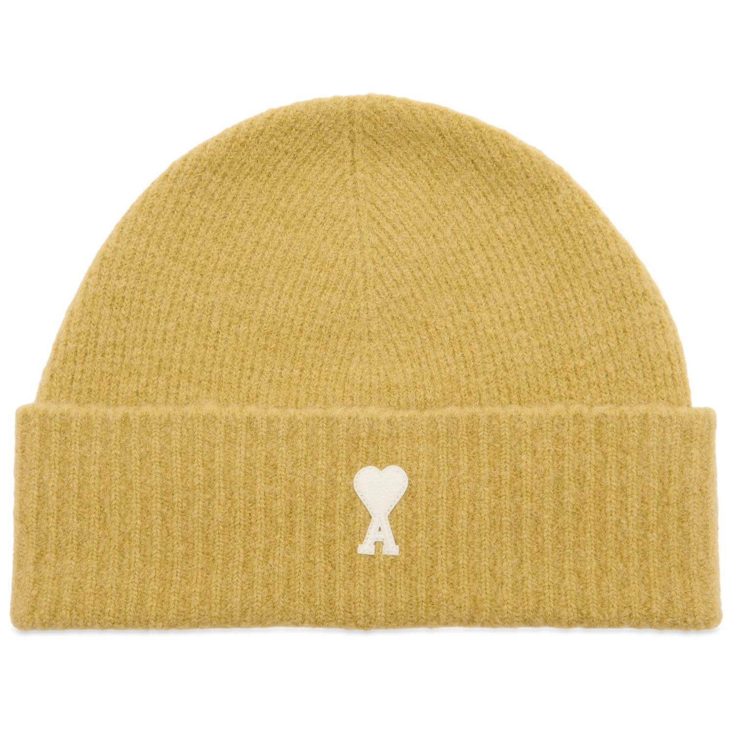 Kulicha AMI AMI Paris Alpaca Knit Beanie Žltá | H25UBO005-KN0135-3993H25, 0