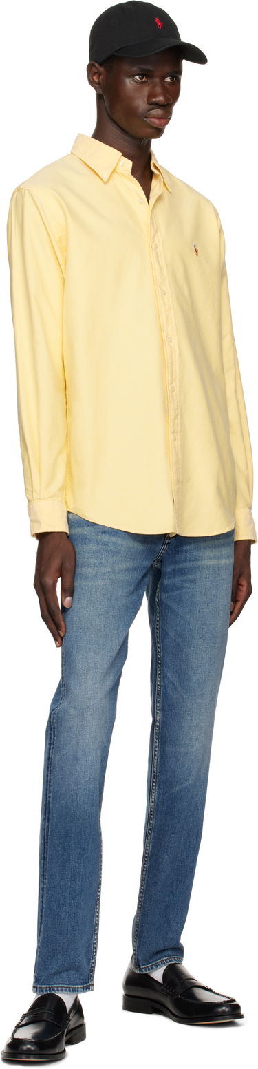Košeľa Polo by Ralph Lauren Ralph Lauren Iconic Oxford Cloth Button-Down Shirt Žltá | 710548535005, 3