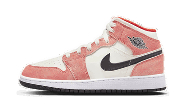 Tenisky a topánky Jordan Air Jordan 1 Mid "Orange Suede" GS Oranžová | DV1336-800, 4