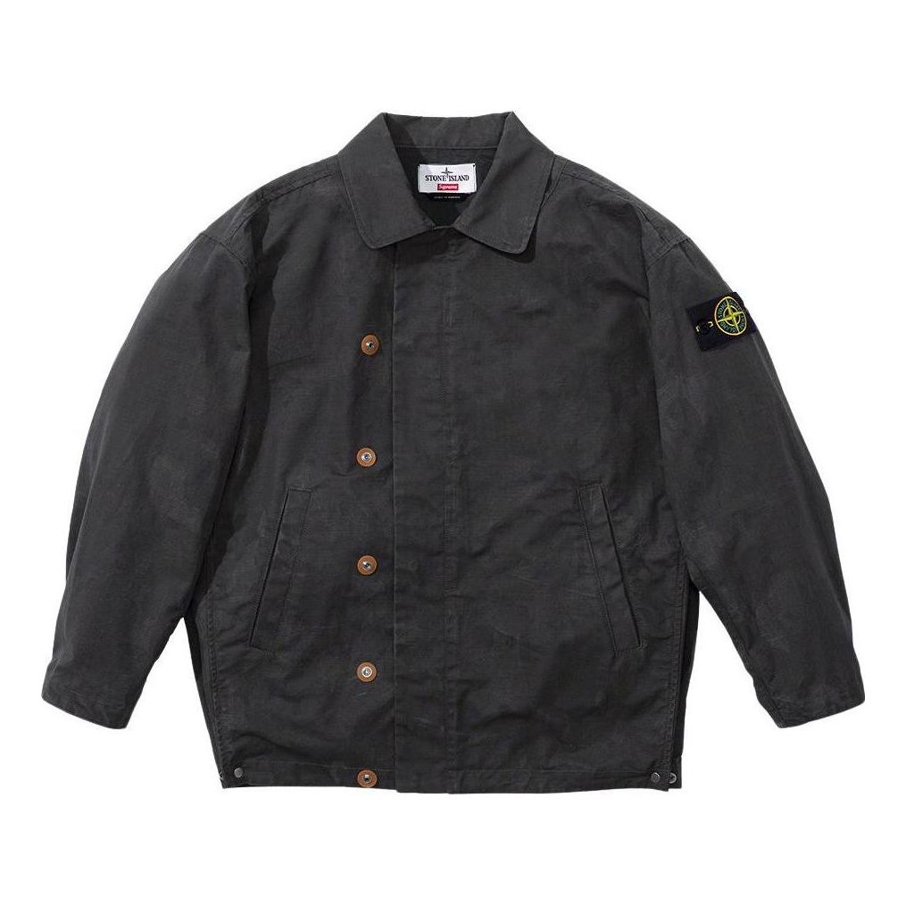 Bunda Supreme Supreme Stone Island Reactive Camo Ripstop Jacket Čierna | SUP-SS22-719, 0