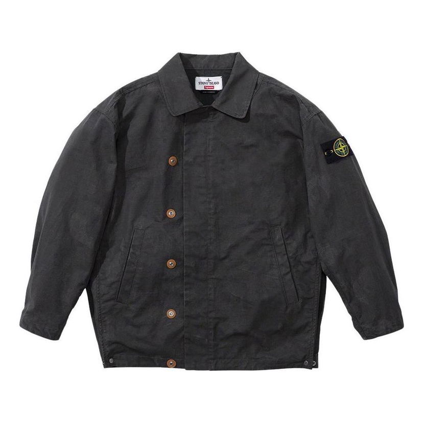 Bunda Supreme Supreme Stone Island Reactive Camo Ripstop Jacket Čierna | SUP-SS22-719