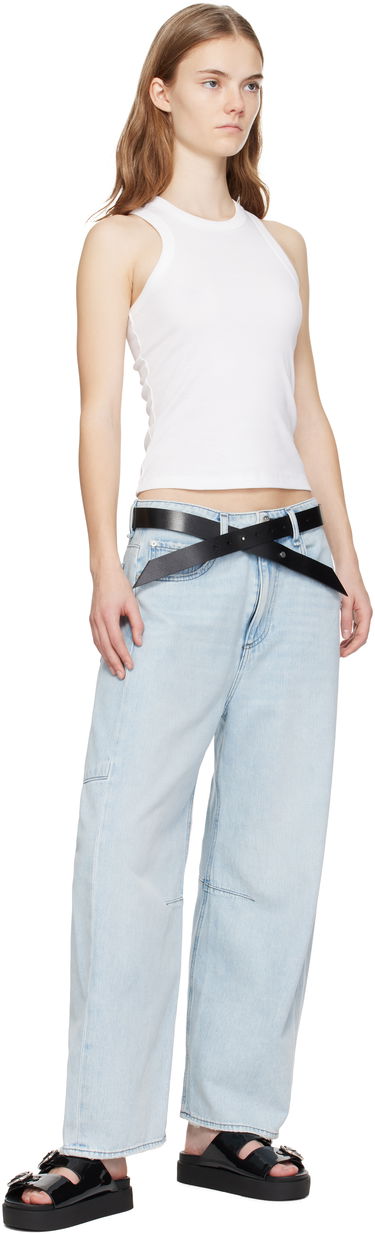 Opasok rag & bone rag & bone Zoe Leather Wrap Belt Čierna | WJW24HB1016LE16, 2