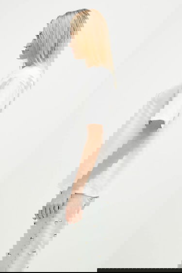 Tričko Carhartt WIP Rivet Script T-shirt Biela | I034406 0YFXX, 4