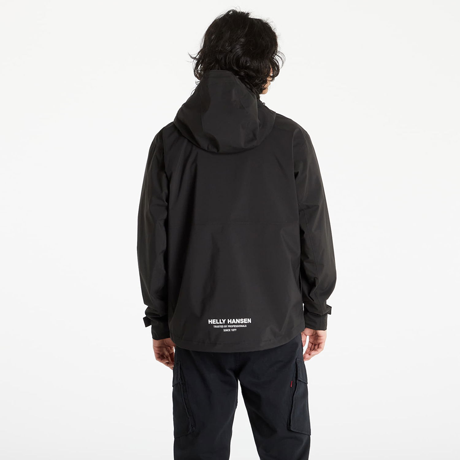 Vetrovka Helly Hansen Move Hooded Rain Jacket Čierna | 53757-990, 0
