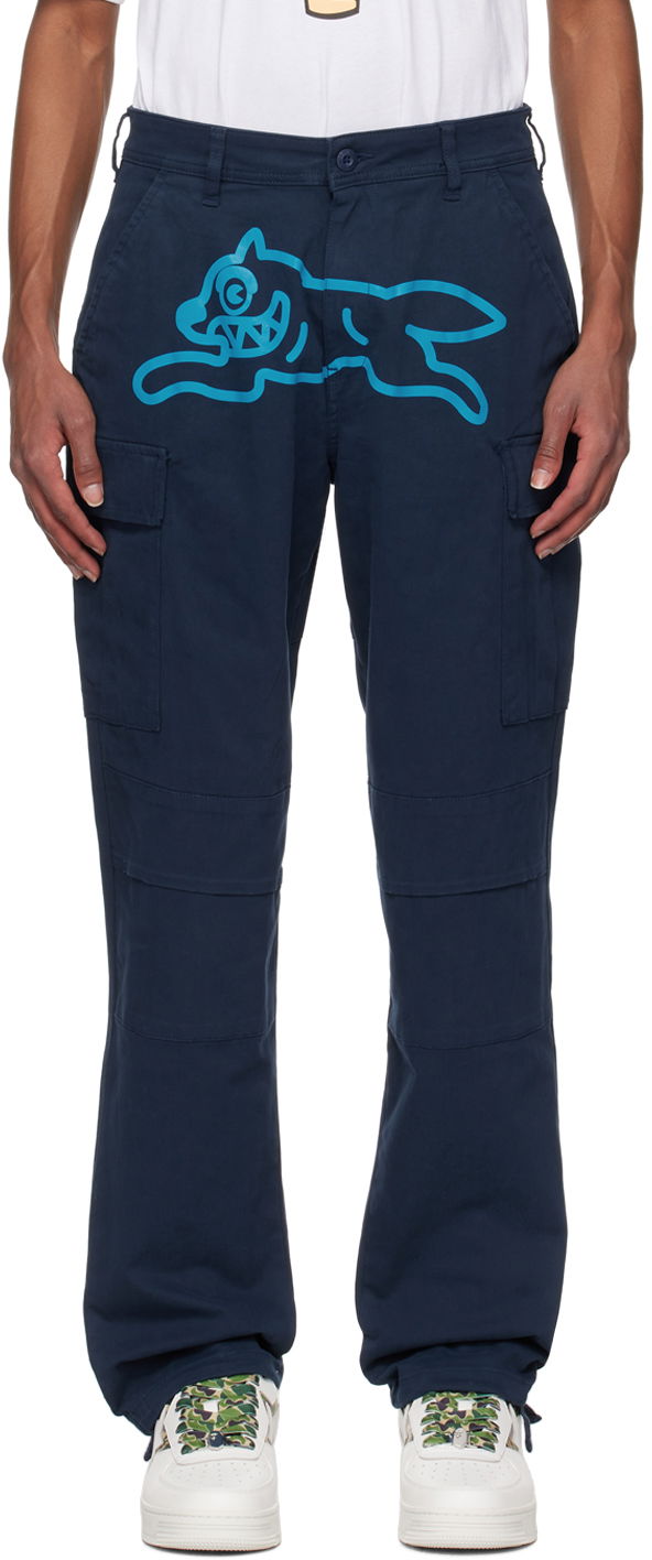 Cargo nohavice BBC IceCream Running Dog Cargo Pants Navy | IC24309, 0