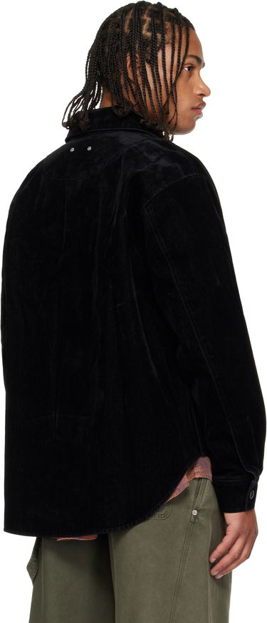 Košeľa Andersson Bell Andersson Bell Padded Velvet Denim Shirt Čierna | atb1374m, 2