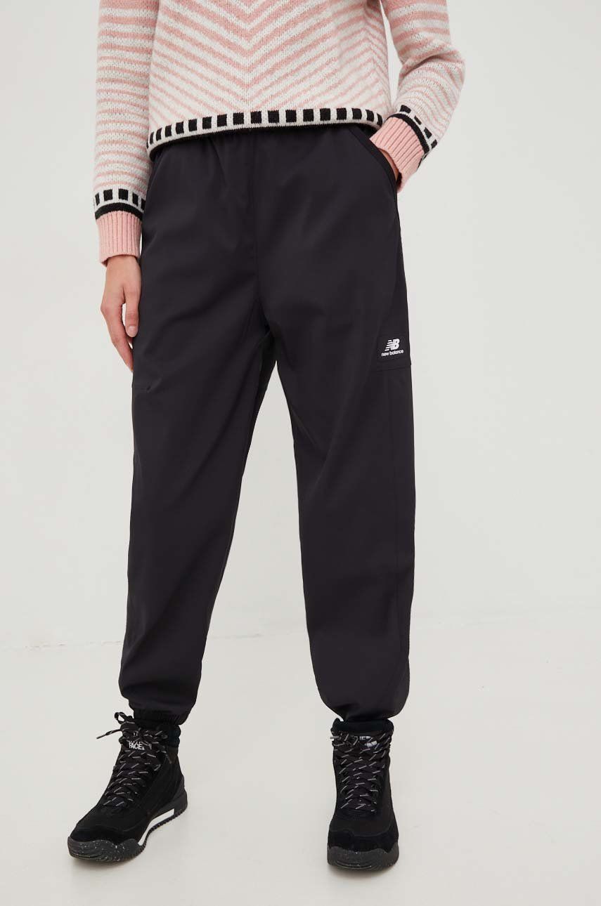 Tepláky New Balance sweatpatns Čierna | WP23506BK, 0