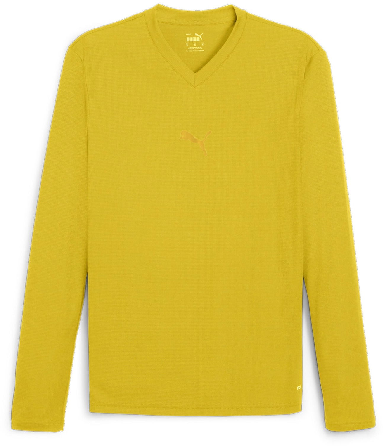 Tričko Puma Puma teamGOAL Baselayer Long Sleeve T-Shirt Žltá | 658777-07, 0