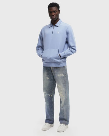 Mikina Polo by Ralph Lauren Ralph Lauren Men's Half-Zip Sweatshirt XXL Modrá | 710934601016, 1