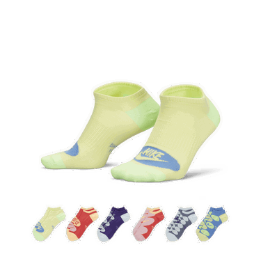 Ponožky Nike Everyday Lightweight No-Show (6 párů) - Béžová | FB3281-903, 0