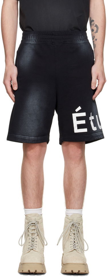 Šortky Études Exclusive Tempera Black Shorts Čierna | H22MX400OC17BK, 0