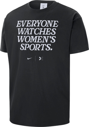Tričko Nike T-Shirt Everyone Watches Women's Sports Čierna | im0560-045-045, 0