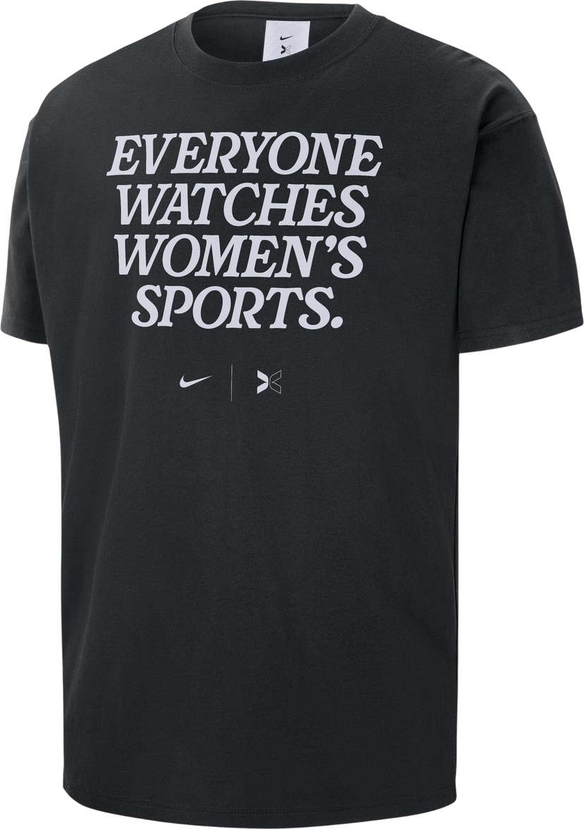 Tričko Nike T-Shirt Everyone Watches Women's Sports Čierna | im0560-045-045