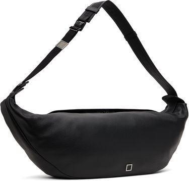 Ľadvinka WOOYOUNGMI WOOYOUNGMI Medium Moon Bag Čierna | W243BA13, 1