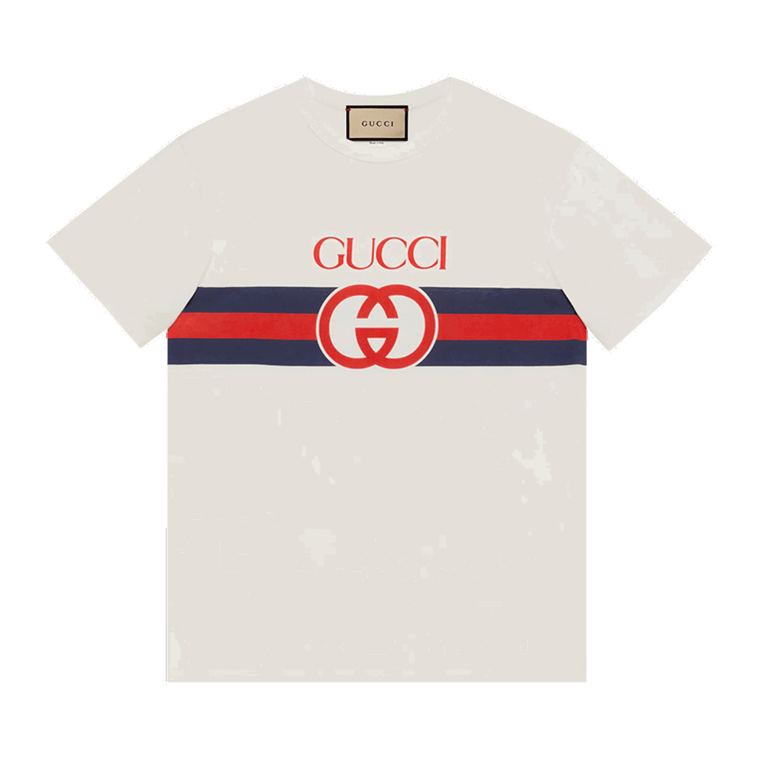 Tričko Gucci Interlocking G T-Shirt Biela | 548334 XJET1 9095, 0