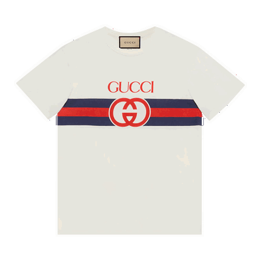 Tričko Gucci Interlocking G T-Shirt Biela | 548334 XJET1 9095, 0