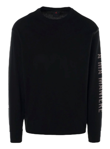 Tričko Jordan 365 x A Ma Maniére Essentials Long Sleeve Tee Black Čierna | FB1360-010