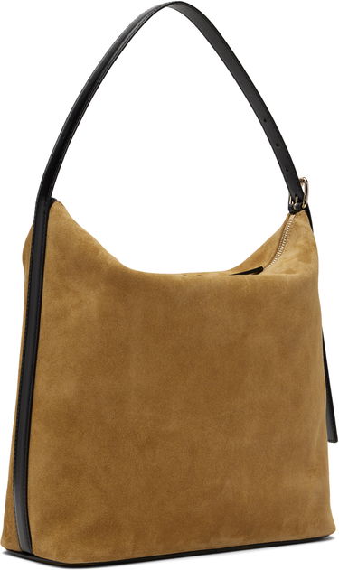 Taška cez rameno A.P.C. Vera Suede Shoulder Bag Hnedá | PXCAL-F61902, 2